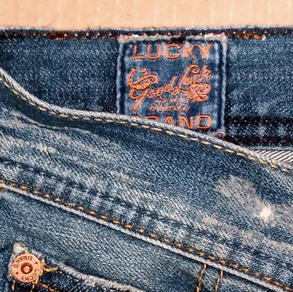 Lucky is Brand Vintage Distressed women denim jeans - Picture 5 of 8
